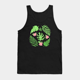 Exotic Tropical plants / Flowers / Leafs Tank Top